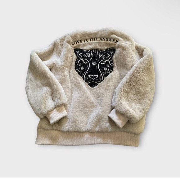 LITA BY CIARA Faux Fur Bomber Jacket by Lita By Ciara, size xs, - Picture 4 of 6